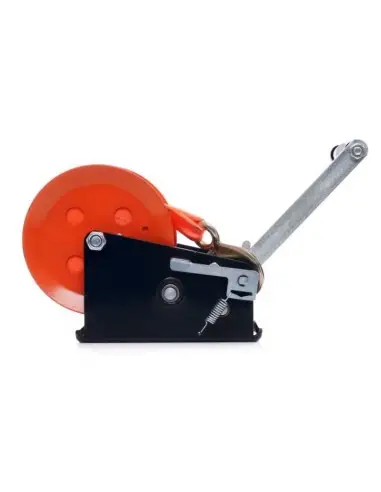 Troliu manual, Kraft&Dele, cu centura, 50mm, 10m, 1134 kg
