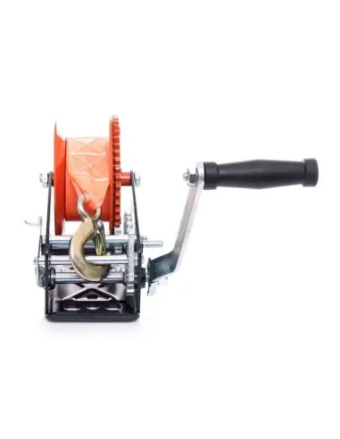 Troliu manual, Kraft&Dele, cu centura, 50mm, 10m, 1134 kg