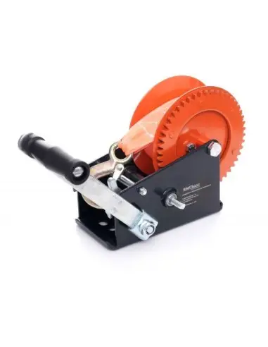 Troliu manual, Kraft&Dele, cu centura, 50mm, 10m, 1134 kg