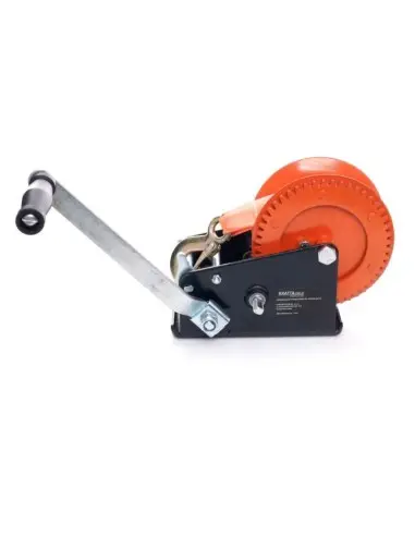 Troliu manual, Kraft&Dele, cu centura, 50mm, 10m, 1134 kg