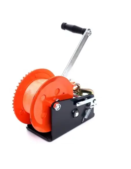 Troliu manual, Kraft&Dele, cu centura, 50mm, 10m, 1134 kg