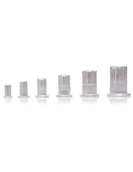 Set 150 piulite nitubile, Tagred TA4095, din aluminiu, M3-M10 Set 150 piulite nitubile, Tagred TA4095, din aluminiu, M3-M10