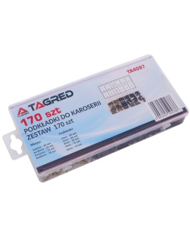 Set 170 suruburi/saibe, Tagred TA4097, pentru caroserie auto, M3-M6