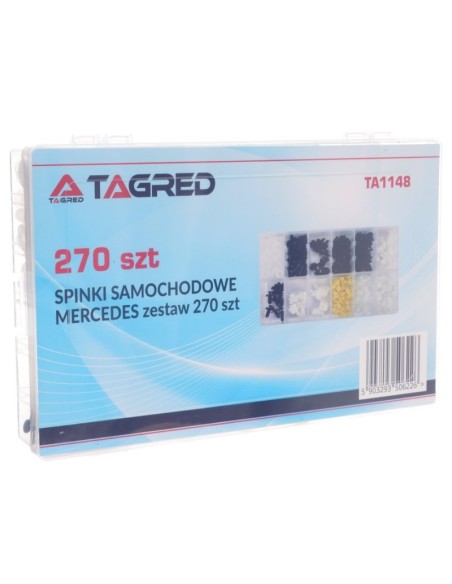 Set 270 clipsuri si cleme, Tagred TA1148, caroserie auto, marca MERCEDES