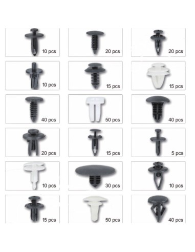 Set 415 clipsuri si cleme, Tagred TA1146, caroserie auto, marca FORD Set 415 clipsuri si cleme, Tagred TA1146, caroserie auto, marca FORD