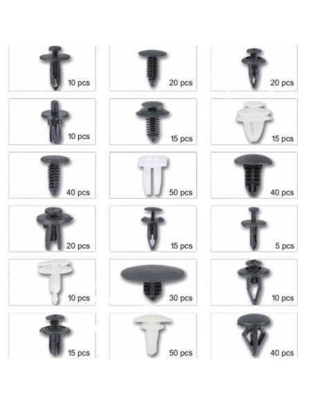 Set 415 clipsuri si cleme, Tagred TA1146, caroserie auto, marca FORD Set 415 clipsuri si cleme, Tagred TA1146, caroserie auto, marca FORD