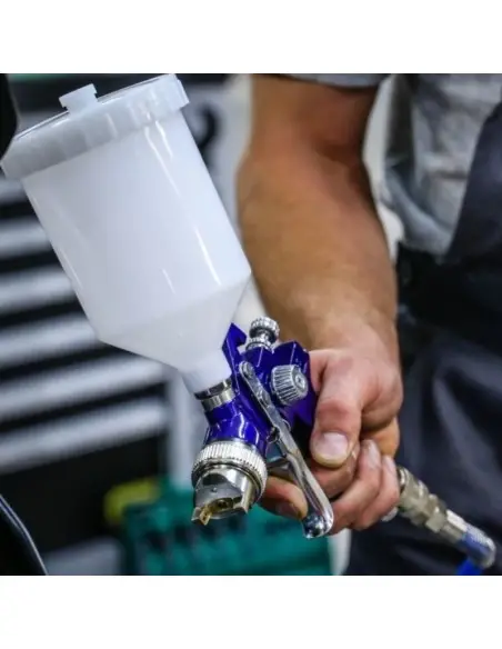 Pistol pneumatic pentru vopsit, Tagred TA133, 600 ml, cu manometru