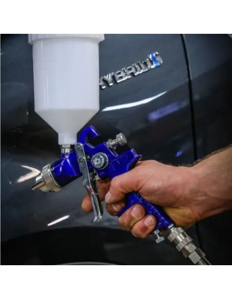 Pistol pneumatic pentru vopsit, Tagred TA133, 600 ml, cu manometru