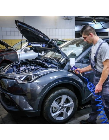 Pistol pneumatic pentru vopsit, Tagred TA133, 600 ml, cu manometru