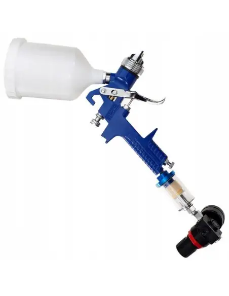 Pistol pneumatic pentru vopsit, Tagred TA133, 600 ml, cu manometru