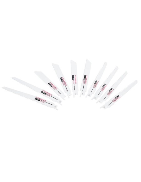 Set 10 lame pentru ferastrau, Tagred, tip coada de vulpe Set 10 lame pentru ferastrau, Tagred, tip coada de vulpe