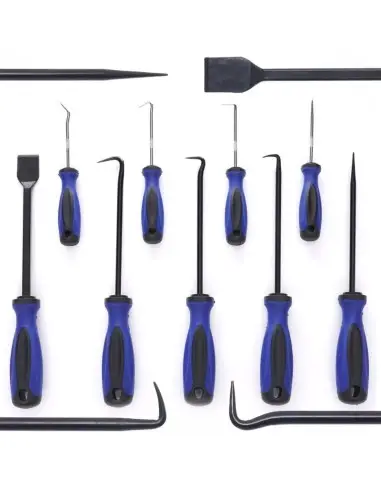 Set 9 surubelnite carlige, Tagred, cu maner antiderapant