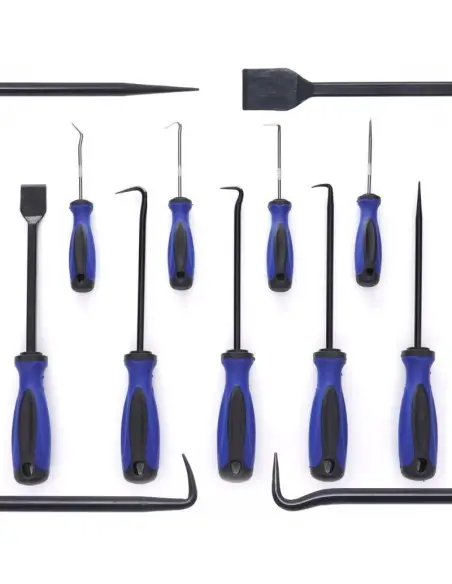 Set 9 surubelnite carlige, Tagred, cu maner antiderapant