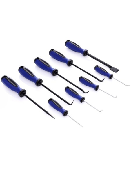 Set 9 surubelnite carlige, Tagred, cu maner antiderapant