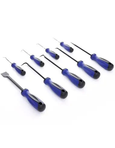 Set 9 surubelnite carlige, Tagred, cu maner antiderapant