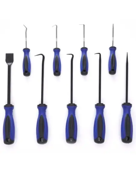 Set 9 surubelnite carlige, Tagred, cu maner antiderapant