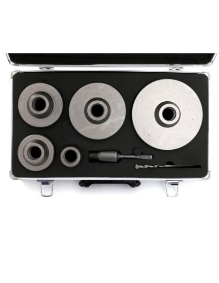Set carote diamantate pentru beton, Kraft&Dele, 7 piese Set carote diamantate pentru beton, Kraft&Dele, 7 piese