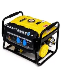 Generator curent benzina 3500W, 230V, ecran LCD, AVR, rezervor 15L, Kraft&Dele KD149