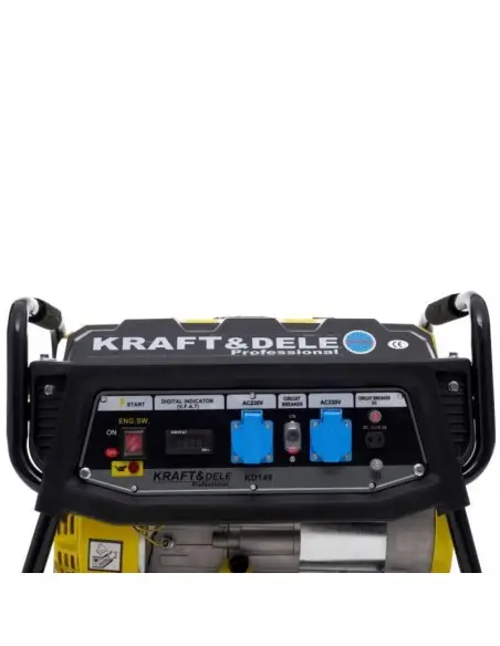 Generator de curent, Kraft&Dele, 3500W, 230V, cu ecran LCD