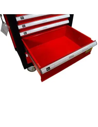 Dulap scule, Kraft&Dele KD361, pe roti, 6 sertare, 263 piese Dulap scule, Kraft&Dele KD361, pe roti, 6 sertare, 263 piese