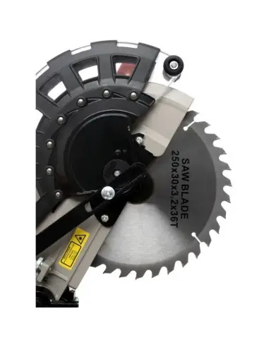 Fierastrau circular cu masa, Kraft&Dele KD3010 2K, pendula lemn, 2500W laser