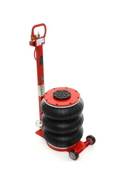 Cric hidraulic, Kraft&Dele KD369, 3 perne de aer, 4.5 T, 150-400mm