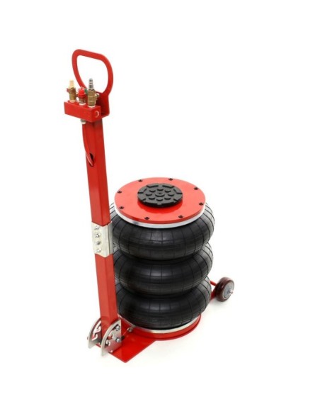 Cric pneumatic, Kraft&Dele KD369, 3 perne de aer, 4.5 T, 150-400mm