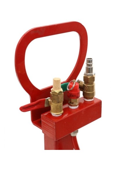 Cric hidraulic, Kraft&Dele KD369, 3 perne de aer, 4.5 T, 150-400mm