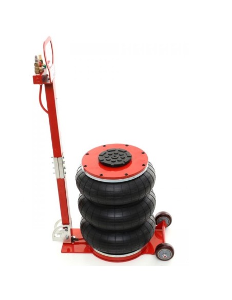 Cric hidraulic, Kraft&Dele KD369, 3 perne de aer, 4.5 T, 150-400mm