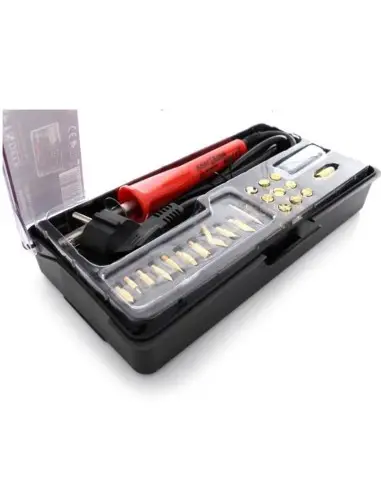 Trusa pirogravare, Kraft&Dele KD10112, 30W, cu accesorii