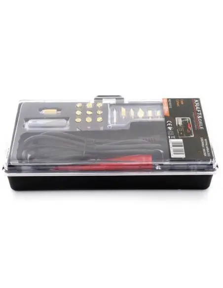 Trusa pirogravare, Kraft&Dele KD10112, 30W, cu accesorii