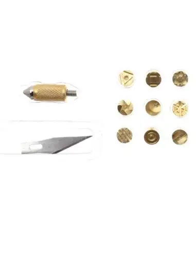 Trusa pirogravare, Kraft&Dele KD10112, 30W, cu accesorii