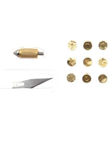 Trusa pirogravare, Kraft&Dele KD10112, 30W, cu accesorii
