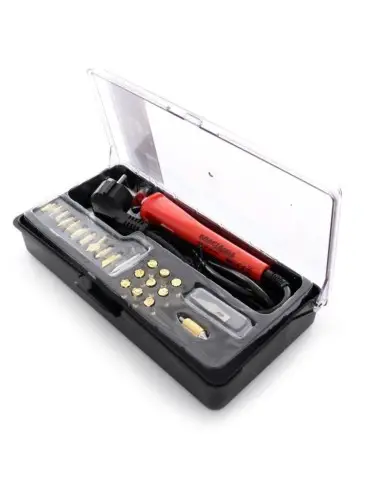 Trusa pirogravare, Kraft&Dele KD10112, 30W, cu accesorii