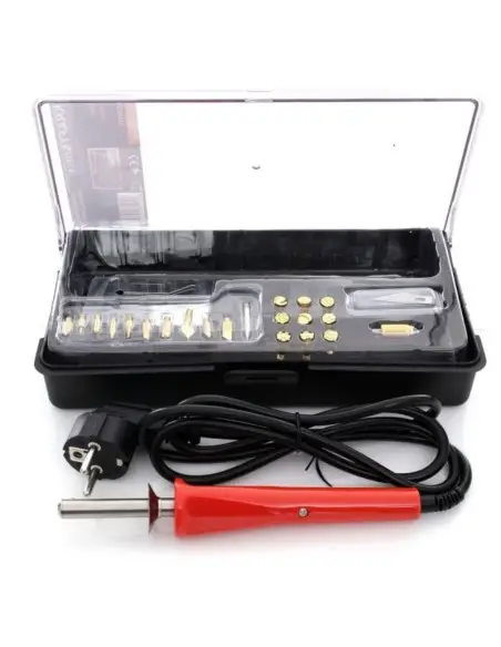 Trusa pirogravare, Kraft&Dele KD10112, 30W, cu accesorii