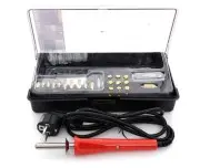 Trusa pirogravare, Kraft&Dele KD10112, 30W, cu accesorii