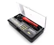 Trusa pirogravare, Kraft&Dele KD10112, 30W, cu accesorii