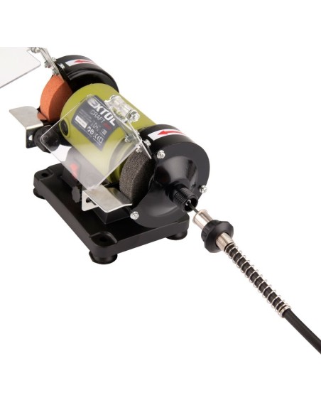 Masina de slefuit, Extol, 75 mm, P120, 120 W, cu reglare de viteza