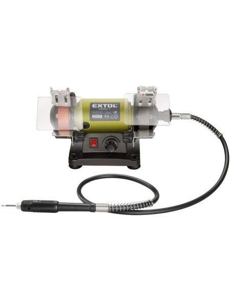 Masina de slefuit, Extol, 75 mm, P120, 120 W, cu reglare de viteza