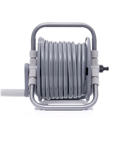 Carucior de gradina cu furtun Kraft&Dele KD2080, 1.2 inch, 15.5 mm, rola 40 m