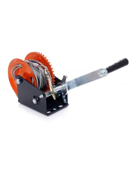 Troliu manual, Kraft&Dele KD1313, 6 mm, 10 m, 1560 kg