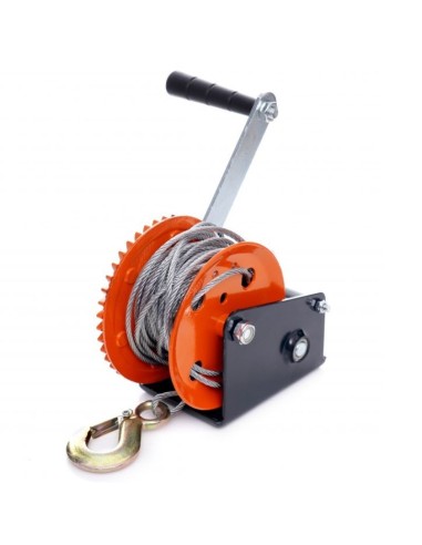 Troliu manual, Kraft&Dele KD1313, 6 mm, 10 m, 1560 kg