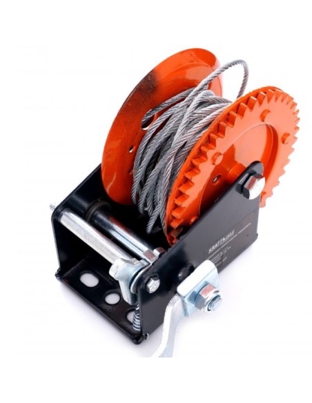 Troliu manual, Kraft&Dele KD1313, 6 mm, 10 m, 1560 kg