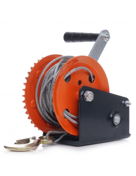 Troliu manual, Kraft&Dele KD1313, 6 mm, 10 m, 1560 kg