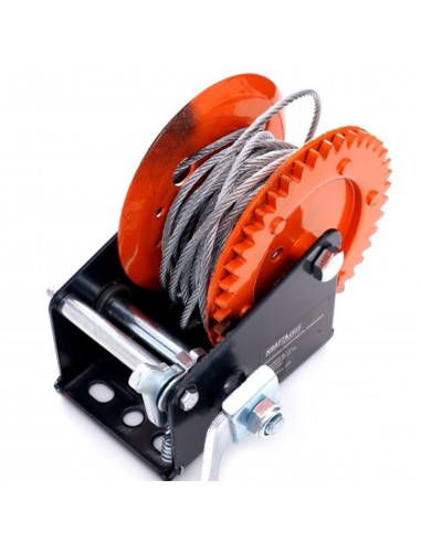 Troliu manual, Kraft&Dele KD1313, 6 mm, 10 m, 1560 kg