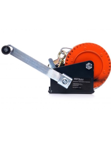 Troliu manual, Kraft&Dele KD1313, 6 mm, 10 m, 1560 kg