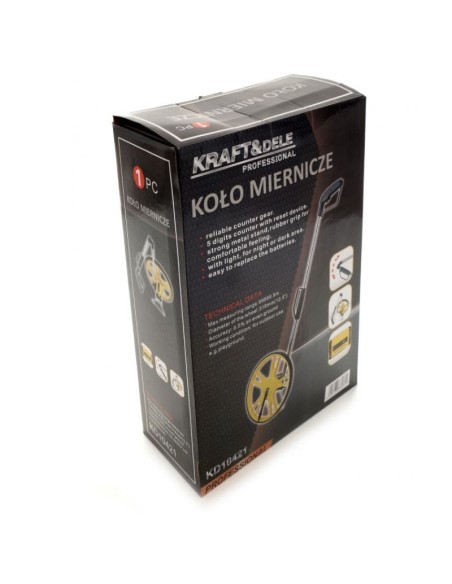 Roata masurat distante, Kraft&Dele KD10421, cu contor mecanic Roata masurat distante, Kraft&Dele KD10421, cu contor mecanic