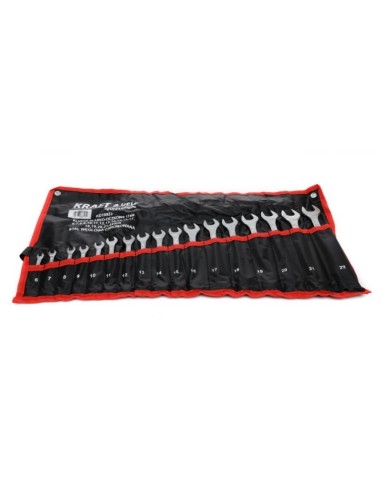 Set 17 chei fixe combinate, Kraft&Dele KD10923, 6-22mm