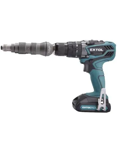 Accesoriu nituire, Extol, pentru burghiu, nituri 2.4-4.8 mm