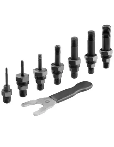 Accesoriu nituire, Extol, pentru burghiu T, nituri M3-M12, CrMoV